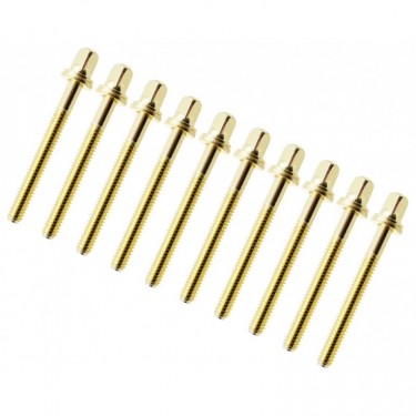 TRC-47W-BR - 47mm Tension Rod Brass with washer - 7/32" Thread (x10)