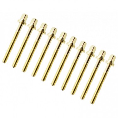 TRC-47W-BR - 47mm Tension Rod Brass with washer - 7/32" Thread (x10)