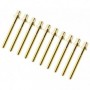 TRC-47W-BR - 47mm Tension Rod Brass with washer - 7/32" Thread (x10)