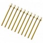 TRC-65W-BR - 65mm Tension Rod Brass with washer - 7/32" Thread (x10)