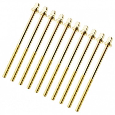 TRC-90W-BR - 90mm Tension Rod Brass with washer - 7/32" Thread (x10)