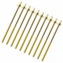 TRC-90W-BR - 90mm Tension Rod Brass with washer - 7/32" Thread (x10)