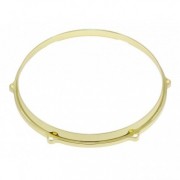 HDC3-10-6BR - 10" 6 Holes Brass 3mm Die Cast Drum Hoop