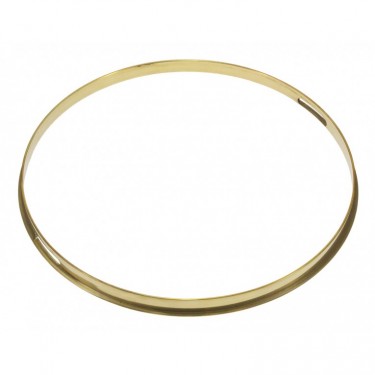 HSFB23-14SRA - 14" Snare Side 2.3mm Raw Brass Single Flange Drum Hoop