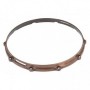 HDC3-14-10SVBC - 14" 10 Holes Snare Side 3mm Die Cast Drum Hoop - Vintage Brushed Copper