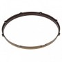 HDC3-16-8VBB - 16" 8 Holes Black 3mm Die Cast Drum Hoop - Vintage Brushed Brass