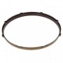 HDC3-16-8VBB - 16" 8 Holes Black 3mm Die Cast Drum Hoop - Vintage Brushed Brass