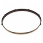 HDC3-18-8VBB - 18" 8 Holes Black 3mm Die Cast Drum Hoop - Vintage Brushed Brass