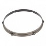 HDC3-12-6VBN - 12" 6 Holes Black 3mm Die Cast Drum Hoop - Vintage Brushed Nickel