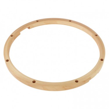 HMY-12-8S - 12" 8 Holes Snare Side Maple Drum Hoop