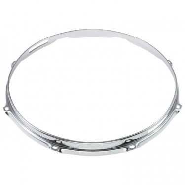 HS23-12-8S - 12" 8 Holes Snare Side 2.3mm S-Style Triple Flange Drum Hoop