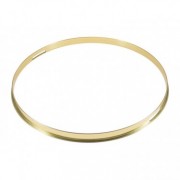 HSFB23-14SBR - 14" Snare Side 2.3mm Brass Single Flange Drum Hoop