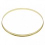 HSFL23-13BR - 13" Brass 2.3mm Steel Single Flange Drum Hoop