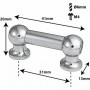 TL12D31 - Coquille Tube - 31mm - Double Tirant (x1)