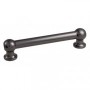 TL12D70-BK - Tube Lug Black - 70mm - Double Ended (x1)