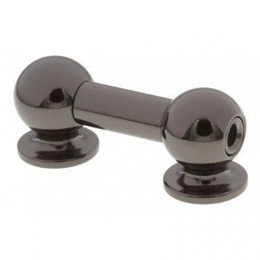 TL13D38-BK - Coquille Tube - 38mm - Noir - Double Tirant (x1)