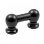 TL1S25-BK - Tube Lug Black - 25mm - Single Ended (x1)