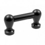 TL1S38B-BK - Coquille Tube Grosse Caisse - 38mm - Noir - Mono Tirant (x1)