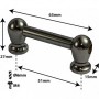 TL1S51B-BK - Bass Drum Tube Lug Black - 51mm - Single Ended (x1)