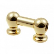 TL1S25-BR - Spannböckchen Tubelug Goldfarbene - 25mm - Einzigen Spannschrauben (x1)