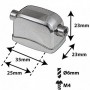 L17SD - Spannböckchen Snaredrum - 25mm (x1)