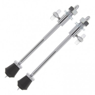 BDS11 - "Retro" Adjustable Straight Bass Drum Spurs (x2)