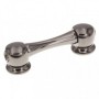 TL11D51-BK - Tube Lug Black - 51mm - Double Ended (x1)