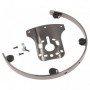 SPT-UN-8-5-BK - Black 8" 5 Holes Rims / Tom Suspension - Universal Plate