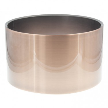 SBBC1408ST - 14" x 8" Brushed Copper Brass Shell - Snare Drum