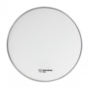M3W10 - 10" Mesh Head Mute 3-ply - Silent - White