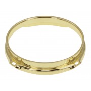 H23-6-4BR - 6" 4 Holes Brass 2.3mm Super Triple Flange Drum Hoop