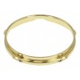 H23-8-5BR - 8" 5 Holes Brass 2.3mm Super Triple Flange Drum Hoop