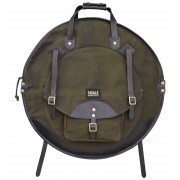 24" Backpack Cymbal Case - Forest Green/Dark Brown