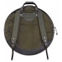 24" Backpack Cymbal Case - Forest Green/Dark Brown