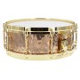 BZH-5014DHBR - Hammered Bronze Shell Series 14" x 5" Snare Drum - Die Cast Hoops