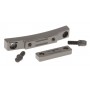 STOB5-BK - Deluxe Buttend - Press geformt - 62mm Lochabstand - Schwarze