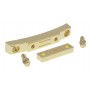 STOB5-BR - Deluxe Snare Strainer Die Cast Butt Plate 62mm - Brass