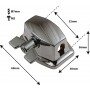 TB8BK - Tom / Floor Tom Bracket Ø9.5-10.5mm Legs - 52mm Black (x1)