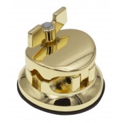 TB10BR - Fijación Ronda Tom / Timbal Base 50mm - Dorado (x1)