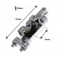 STO9BK - Sistema Bordonero "Deluxe" 26mm - Negro
