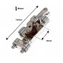 STO9BR - Deluxe Snare Strainer / Throw-Off 26mm - Brass